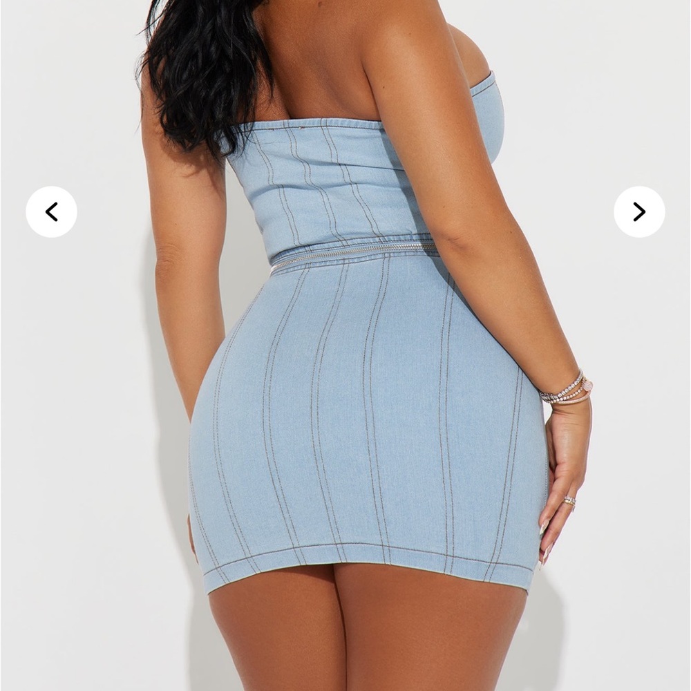 Denim two piece outfit - Picture 3 of 4